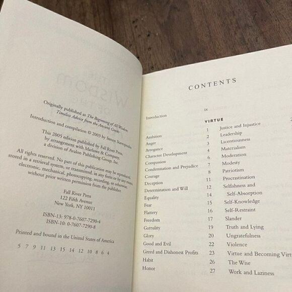 The Wisdom of the Ancient Greeks: Timeless Advice on the Senses, Society, and th - Picture 7 of 7